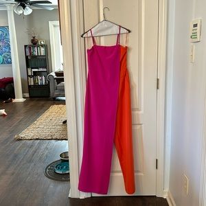 NWT color block jumpsuit